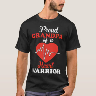 Camiseta Abuelo Guerrero por Defectos Congénitos del Corazó