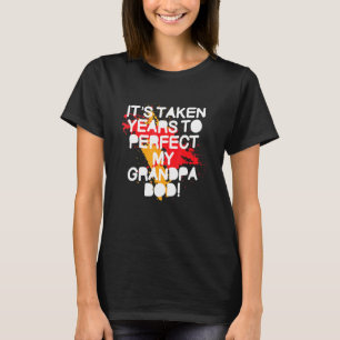 Camiseta Abuelo Hombre Peso Ejercicio Gimnasio Brom Gr