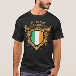 Camiseta Abuelo irlandés del número uno