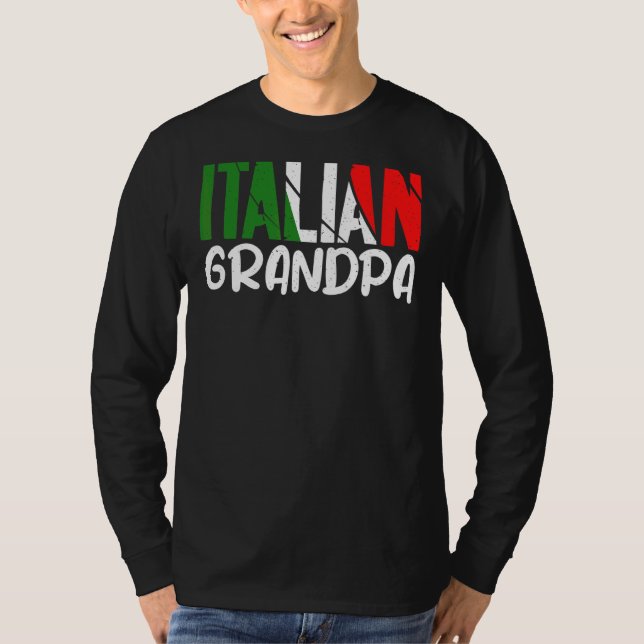 Camiseta Abuelo italiano (Anverso)