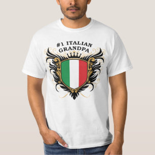 Camiseta Abuelo italiano del número uno