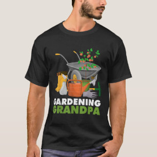 Camiseta Abuelo jardinero divertido jardinero de verduras j
