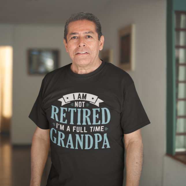 Camiseta Abuelo jubilado a tiempo completo (retired grandpa shirt)