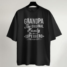 Camiseta Abuelo La Cita Graciosa De Superhéroe Familiar Ori
