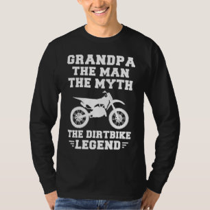 Camiseta Abuelo, la leyenda de la bicicleta sucia...
