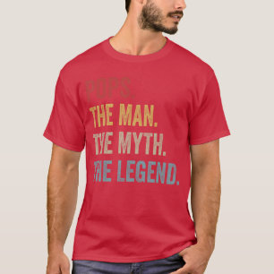 Camiseta Abuelo leyenda mítico amigo chico chica POPShe Man