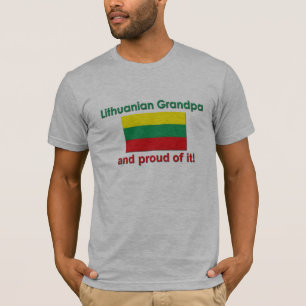 Camiseta Abuelo lituano orgulloso