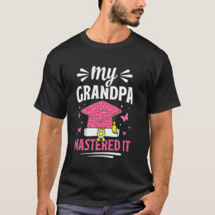 Camiseta Abuelo lo dominó licenciado de maestría leopa