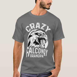Camiseta Abuelo loco de cetrería regalo de biólogo de vida