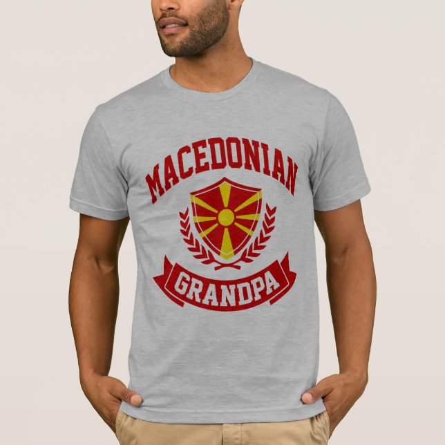 Camiseta Abuelo macedónico (Anverso)