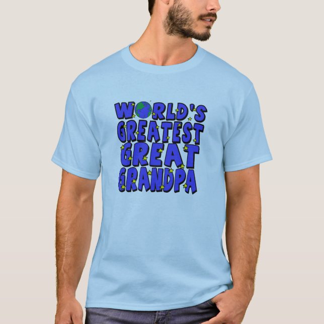 Camiseta Abuelo más grande del mundo el gran (Anverso)