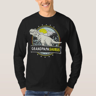 Camiseta Abuelo masculino de los nietos Trex Grandp