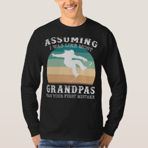 Camiseta Abuelo Maverick: Asumiendo que yo era como