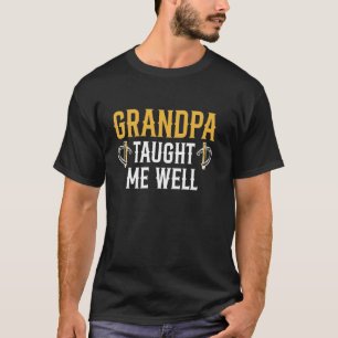 Camiseta Abuelo me enseñó bien lanzamiento de herradura