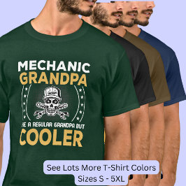 Camiseta Abuelo Mecánico Enfriador