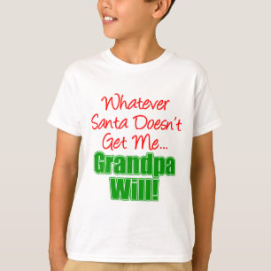 Camiseta Abuelo mejor que Santa
