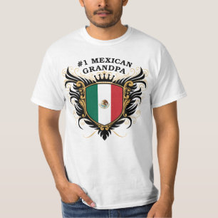 Camiseta Abuelo mexicano del número uno