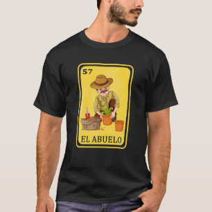 Camiseta Abuelo mexicano papá papá papá papá papá Lottery B