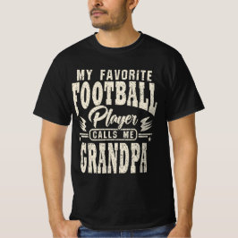 Camiseta Abuelo, mi jugador favorito de fútbol me llama