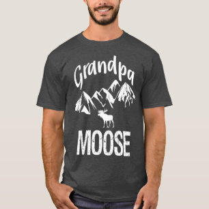Camiseta Abuelo Moose Abuelo Moose Woodland Animal
