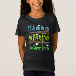 Camiseta abuelo muestra que mi profesor de premio me quiere