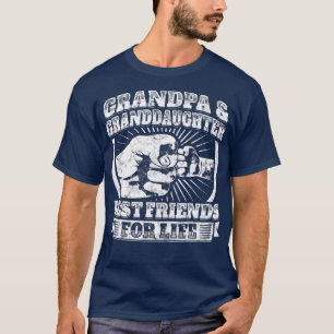 Camiseta Abuelo Nieta Regalo Familia Grandad Puño Bum