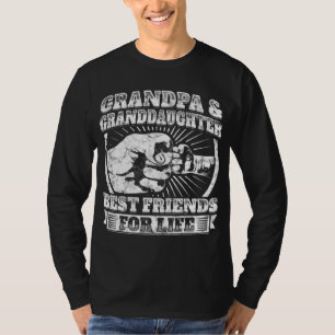 Camiseta Abuelo Nieta Regalo Familia Grandad Puño Bum