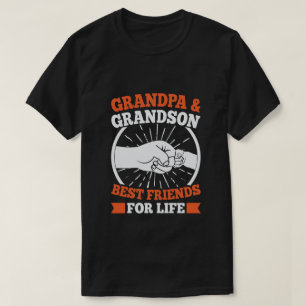 Camiseta Abuelo Nieto mejores amigos Bebé