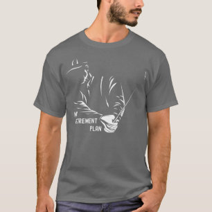 Camiseta Abuelo o papá de golf, golf de mi plan de retiro