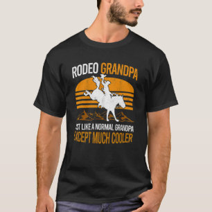 Camiseta Abuelo Occidental Vaquero Jinete de Caballo Hombre