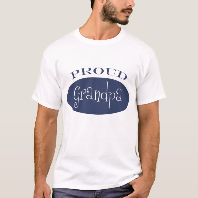 Camiseta abuelo orgulloso (Anverso)