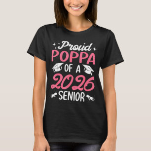 Camiseta Abuelo orgulloso 2026 de un graduado de último año