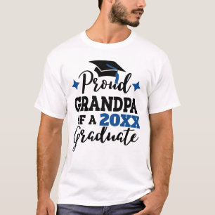 Camiseta Abuelo Orgulloso de graduado de 2022 gorra azul ne