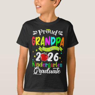 Camiseta Abuelo orgulloso de un graduado de jardín de infan