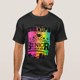 Camiseta Abuelo Orgulloso De Un Graduado De La Clase De 202