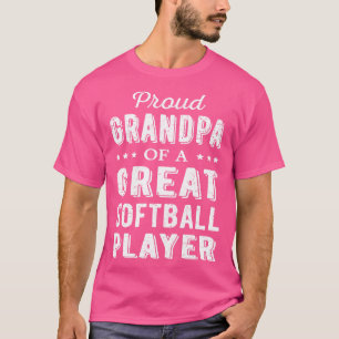 Camiseta Abuelo Orgulloso De Un Gran Jugador De Softball I