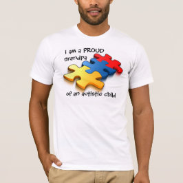 Camiseta Abuelo orgulloso niño autista
