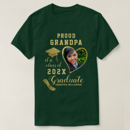 Camiseta Abuelo orgulloso personalizado de una clase de gra