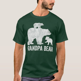 Camiseta Abuelo Oso Día del Padre Funnywo Cachorro Abuelo f