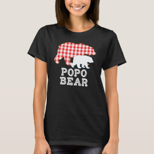 Camiseta Abuelo Oso Grande de Cuadros Popó Orgulloso