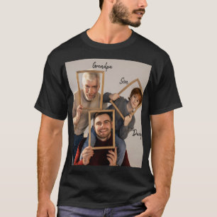 Camiseta Abuelo Padre Hijo Personalizado 
