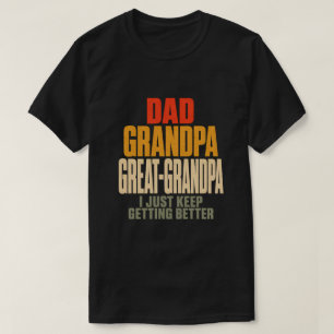 Camiseta Abuelo Papá Bisabuelo