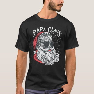 Camiseta Abuelo papá Claus Santa Funny Navidades de Navidad