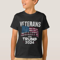Abuelo Papá Veteranos Por Trump 2024 Bandera Ameri