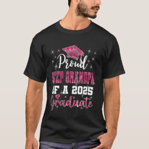 Camiseta Abuelo Paso Orgullosísimo de Graduado de 2025 Grad