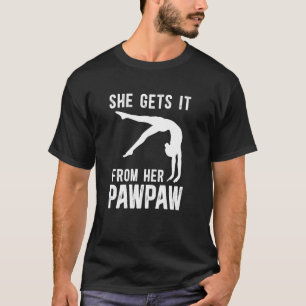 Camiseta Abuelo Pawpaw De Gimnasia Divertida Pawpaw De Un G