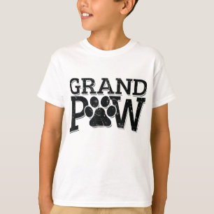 Camiseta Abuelo Perro Abuelo Abuelo Grand Paw Regalos Hombr