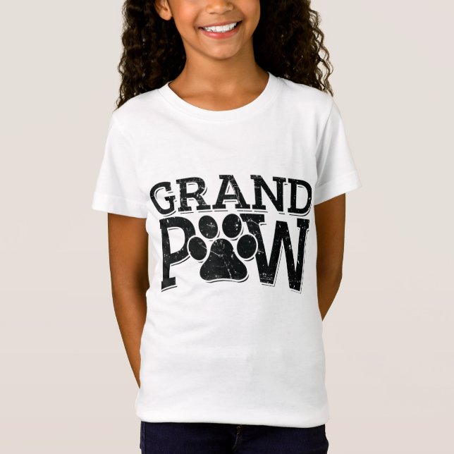 Camiseta Abuelo Perro Abuelo Abuelo Grand Paw Regalos Hombr (Anverso)