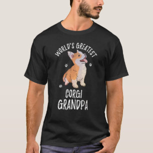 Camiseta Abuelo Perro Corgi Galés Más Grande Del Mundo Anti