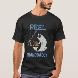 Camiseta Abuelo pescador carrete divertido genial abuelo pe